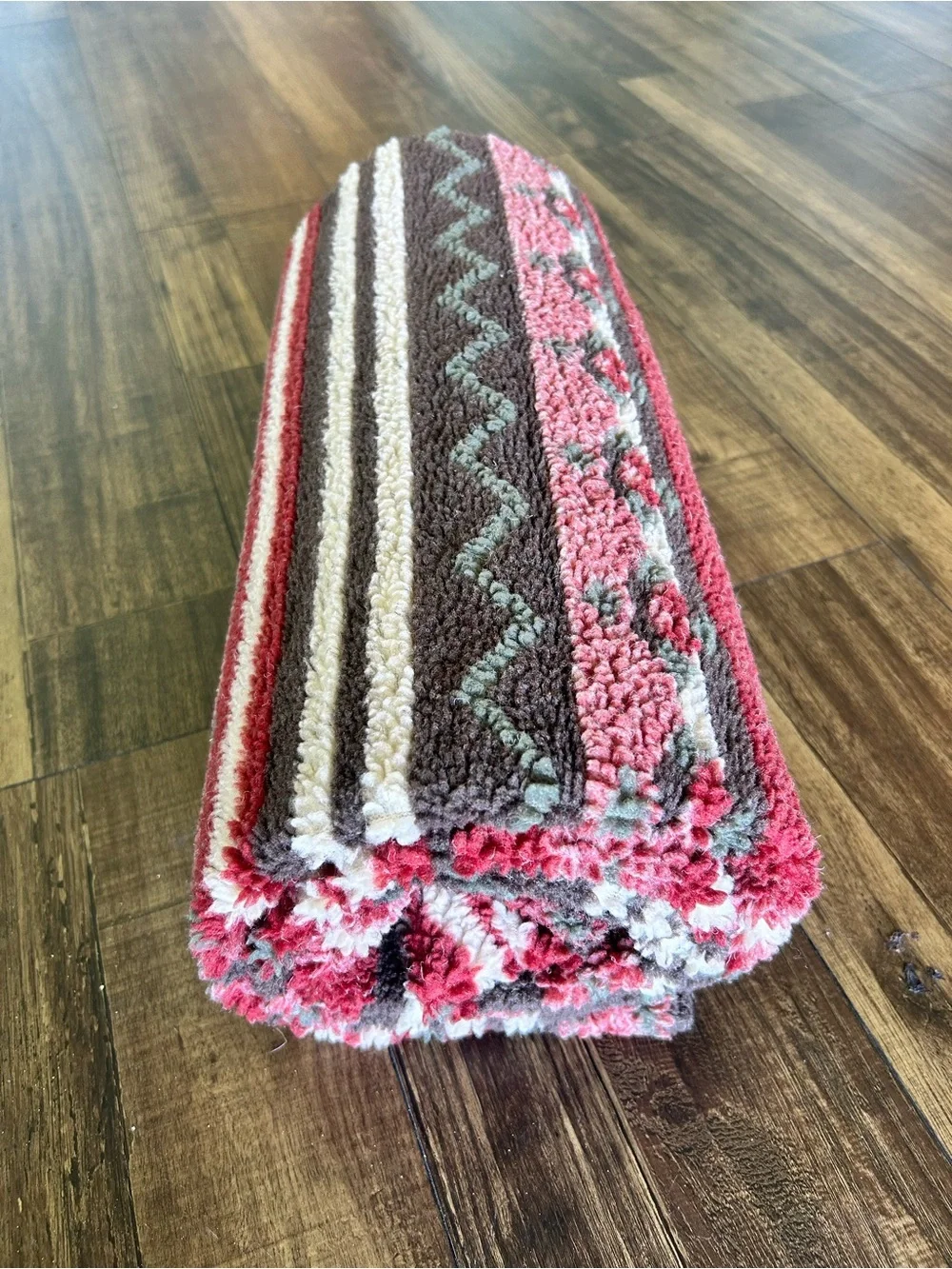 Woolrich Southwestern Wool Throw Blanket Size 50x68